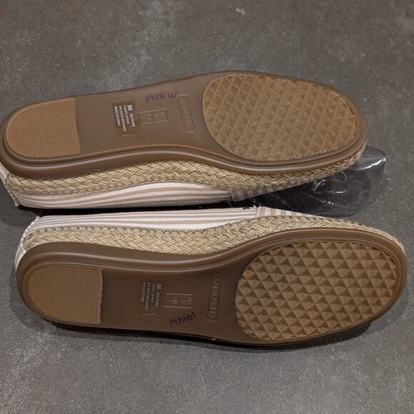 Aerosoles Espadrilles Flats Women's Size 9 Nautical Vacation Lagenlook Slip On - Picture 7 of 10